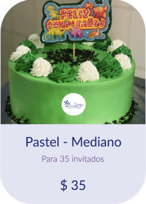 Pastel Mediano