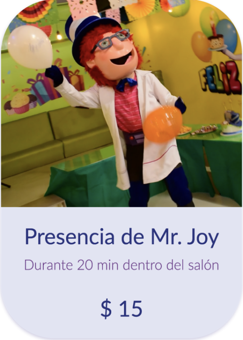 Presencia Mr Joy